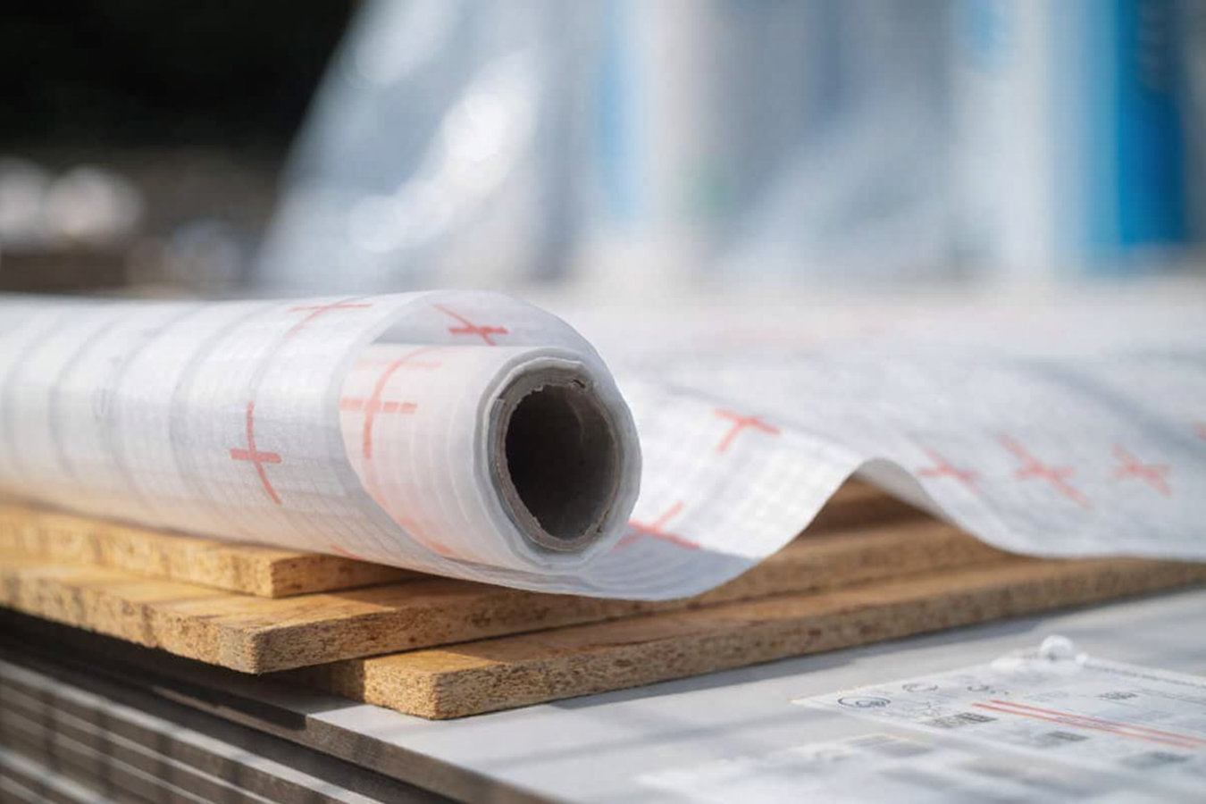 Vapor barrier installation